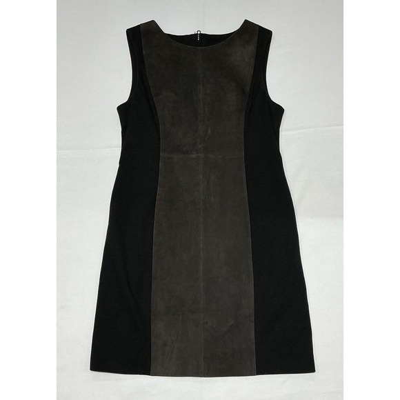 rag & bone Dresses & Skirts - Rag & Bone Harrow Suede Designer Mini Dress Womens 12 Gray Luxury Full Zip
